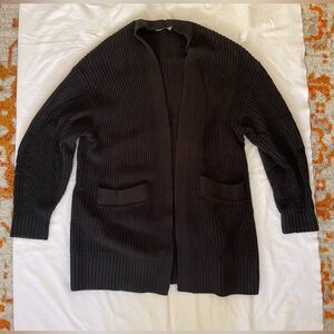 Everlane Black Women’s Cardigan - Oversized